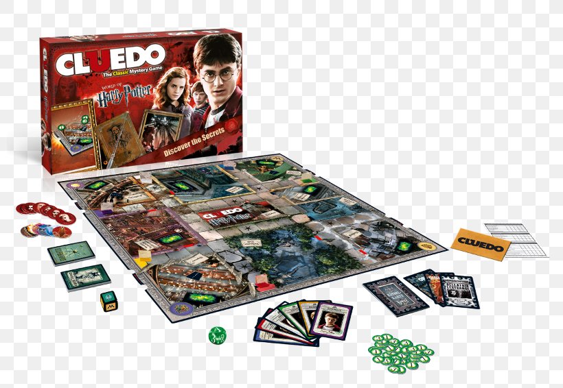 Hasbro Cluedo Board Game Tabletop Games & Expansions, PNG, 800x566px, Cluedo, Board Game, Game, Games, Harry Potter Download Free