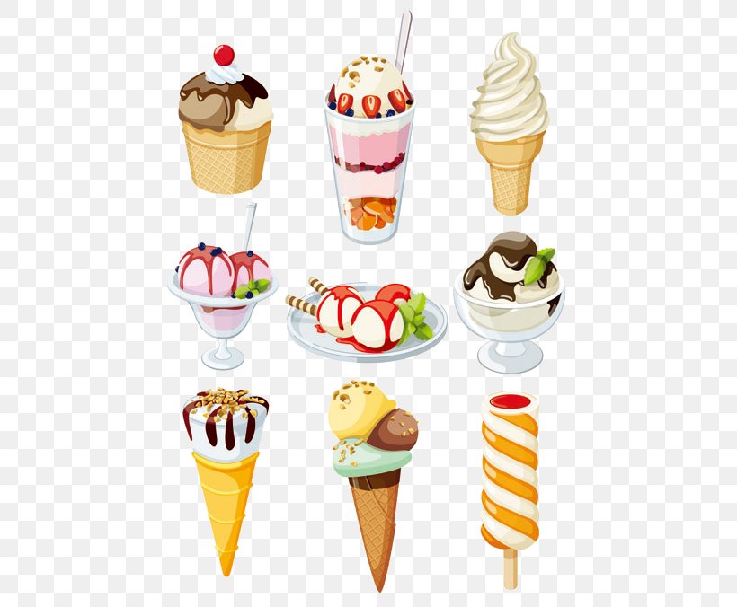 Ice Cream Cone Drawing Sundae Illustration, PNG, 500x676px, Ice Cream, Chocolate Ice Cream, Cream, Dairy Product, Dessert Download Free