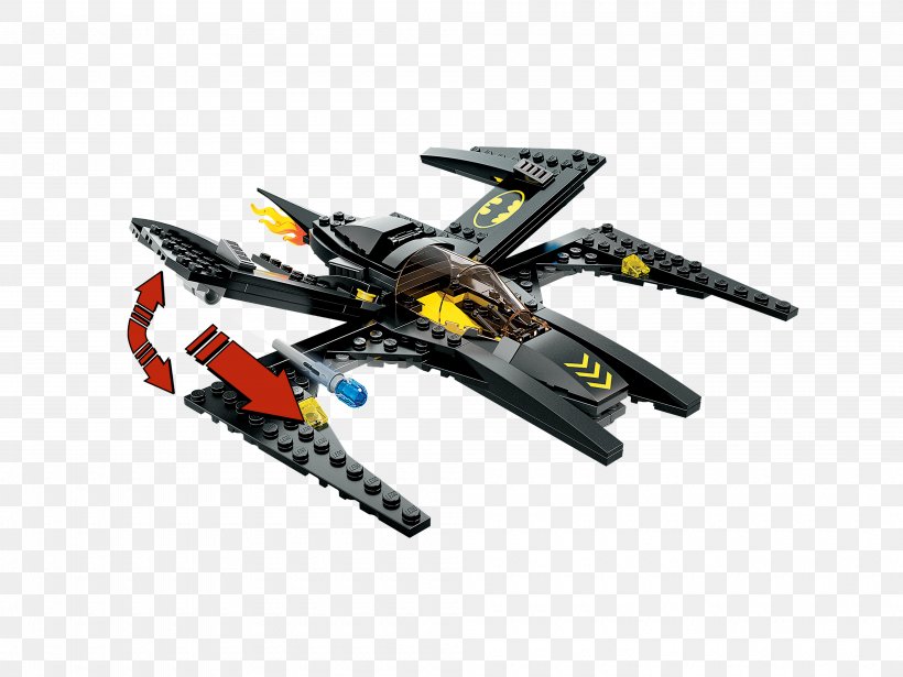 Lego Batman 3: Beyond Gotham Joker Batplane, PNG, 4000x3000px, Batman, Automotive Exterior, Batmobile, Batplane, Gotham City Download Free