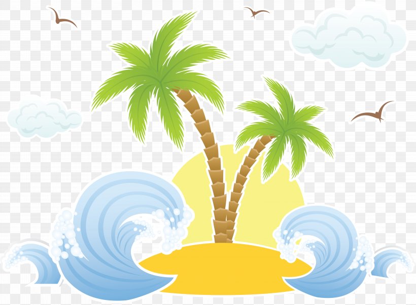 Coconut Tree Drawing, PNG, 6459x4742px, Palm Trees, Accommodation, Arecales, Coconut, Drawing Download Free