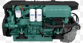 Engine - Common Rail AB Volvo Fuel Injection Diesel Engine Volvo Penta PNG