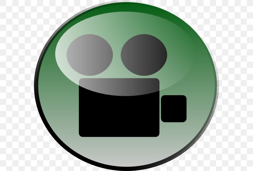 Green Video, PNG, 600x555px, Green, Camera, Smile, Symbol, Video Download Free