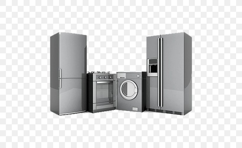 Home Appliance Major Appliance Washing Machines Clothes Dryer Refrigerator, PNG, 500x500px, Home Appliance, Clothes Dryer, Combo Washer Dryer, Cooking Ranges, Dishwasher Download Free