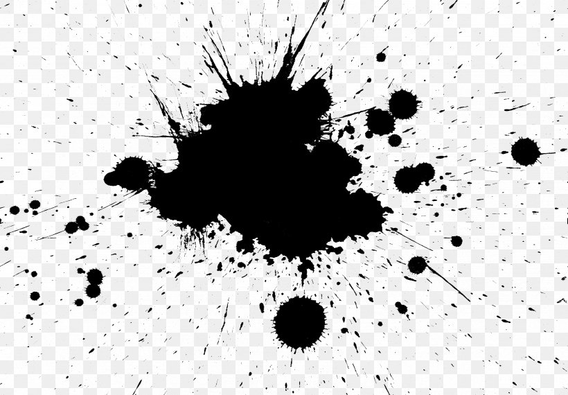 Ink Black And White Clip Art, PNG, 3421x2380px, Ink, Black, Black And ...