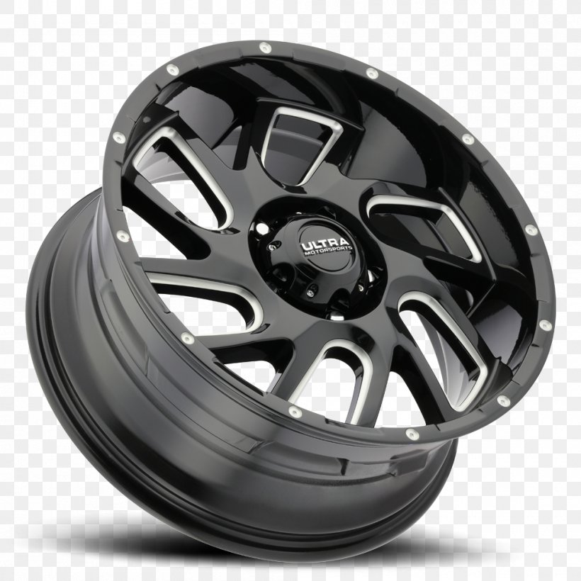 Custom Wheel Black Rhinoceros Rim, PNG, 1000x1000px, Wheel, Alloy Wheel, Auto Part, Automotive Tire, Automotive Wheel System Download Free