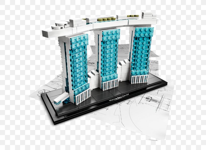 Marina Bay Sands Lego Architecture Building, PNG, 600x600px, Marina Bay Sands, Architect, Architectural Style, Architecture, Building Download Free