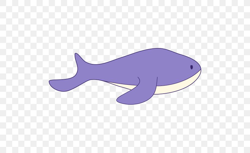 Purple Whale Dolphin, PNG, 500x500px, Purple, Cartilaginous Fish, Cartoon, Designer, Dolphin Download Free