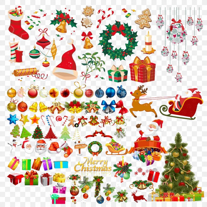 Christmas Tree Christmas Ornament Gift, PNG, 1024x1024px, Christmas Tree, Area, Art, Christmas, Christmas Decoration Download Free