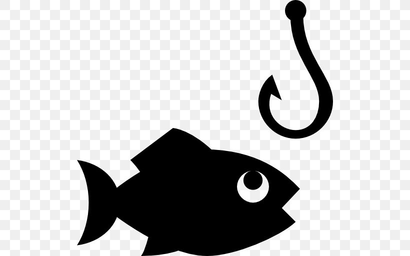 Fish Hook Recreational Fishing Fishery, PNG, 512x512px, Fish Hook, Angling, Artwork, Biggame Fishing, Black And White Download Free