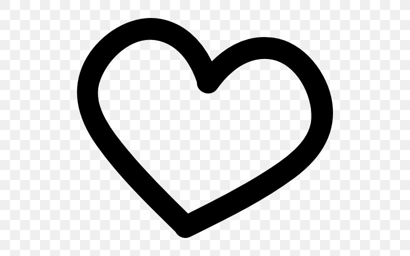 Symbol Heart Shape, PNG, 512x512px, Symbol, Area, Black And White, Body Jewelry, Chart Download Free