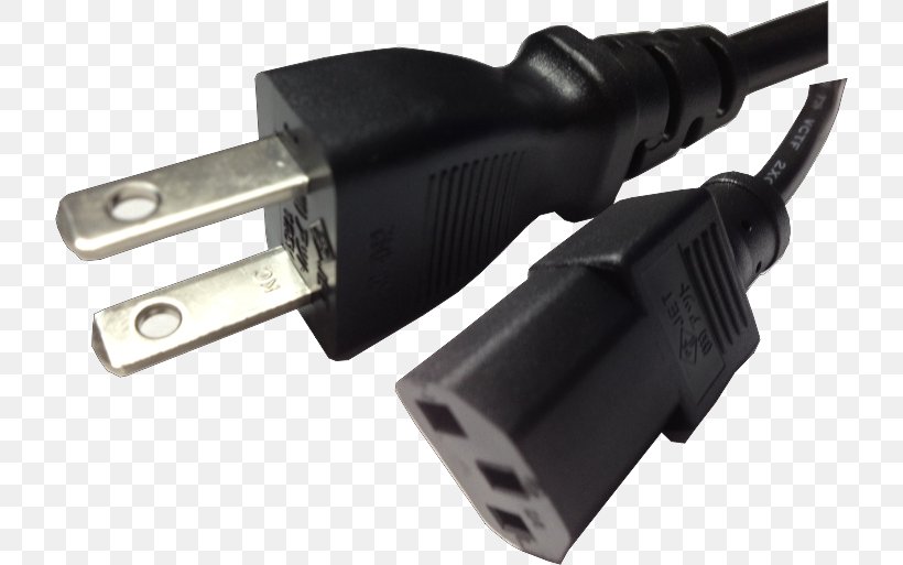 Electrical Connector Power Cord AC Adapter Electrical Cable IEC 60320, PNG, 720x513px, Electrical Connector, Ac Adapter, Ac Power Plugs And Sockets, Adapter, Cable Download Free