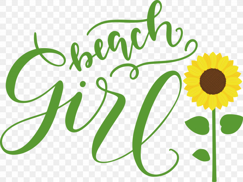 Beach Girl Summer, PNG, 3000x2256px, Beach Girl, Cut Flowers, Floral Design, Flower, Green Download Free
