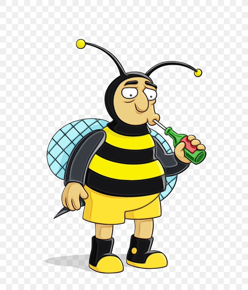 Bumblebee Man Homer Simpson Lionel Hutz Otto Mann Comic Book Guy, PNG, 550x960px, Bumblebee Man, Art, Bart Simpson, Bee, Bumblebee Download Free