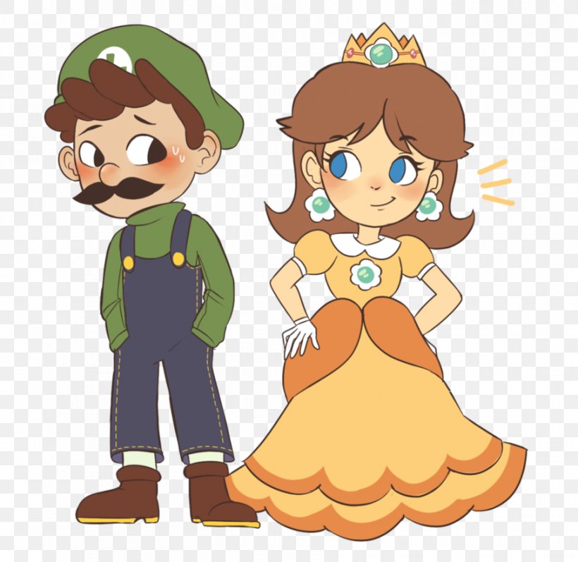Princess Daisy Luigi Mario Series Character, PNG, 906x881px, Princess Daisy, Art, Boy, Cartoon, Character Download Free