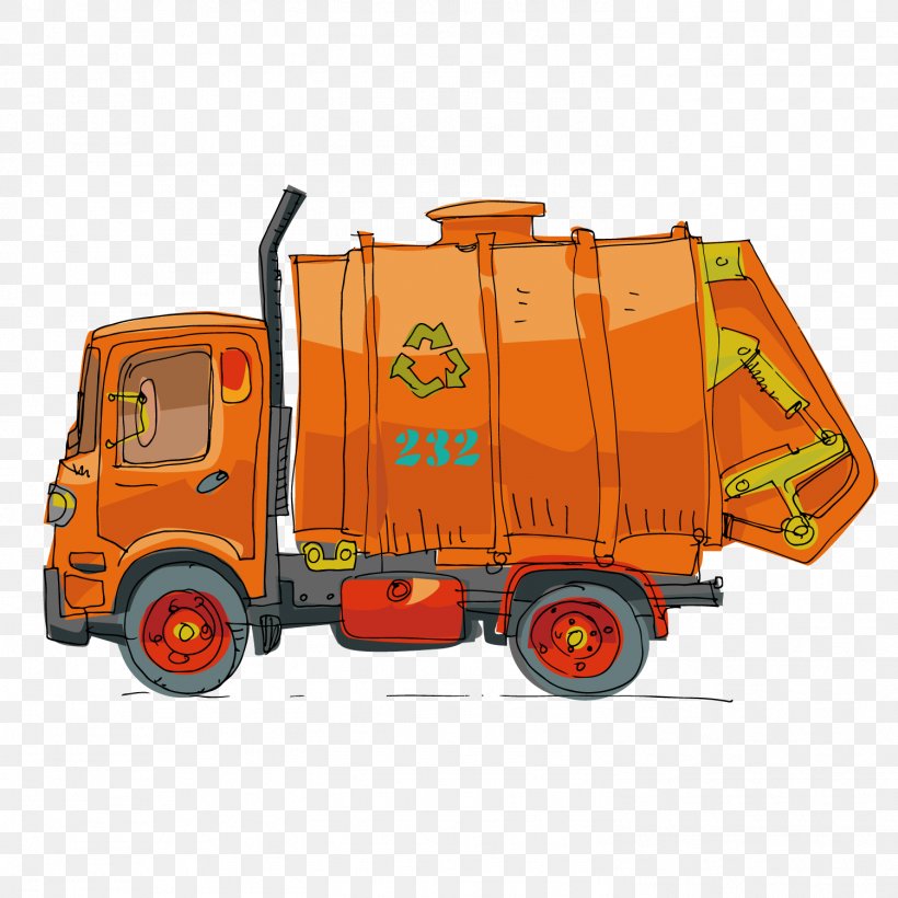 Garbage Truck Cartoon, PNG, 1501x1501px, Car, Cartoon, Commercial Vehicle, Dump Truck, Forklift Download Free