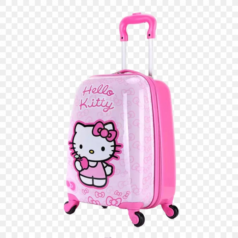 Hello Kitty Suitcase Cat, PNG, 1080x1080px, Hello Kitty, Bag, Cartoon, Cat, Drawing Download Free