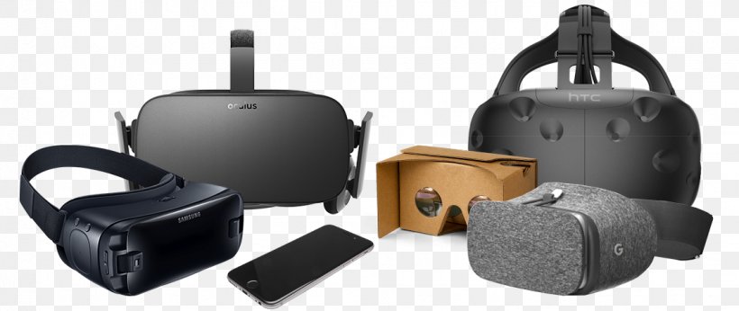HTC Vive Oculus Rift Virtual Reality PlayStation VR Samsung Gear VR, PNG, 1131x478px, Htc Vive, Auto Part, Google Cardboard, Google Daydream, Htc Download Free