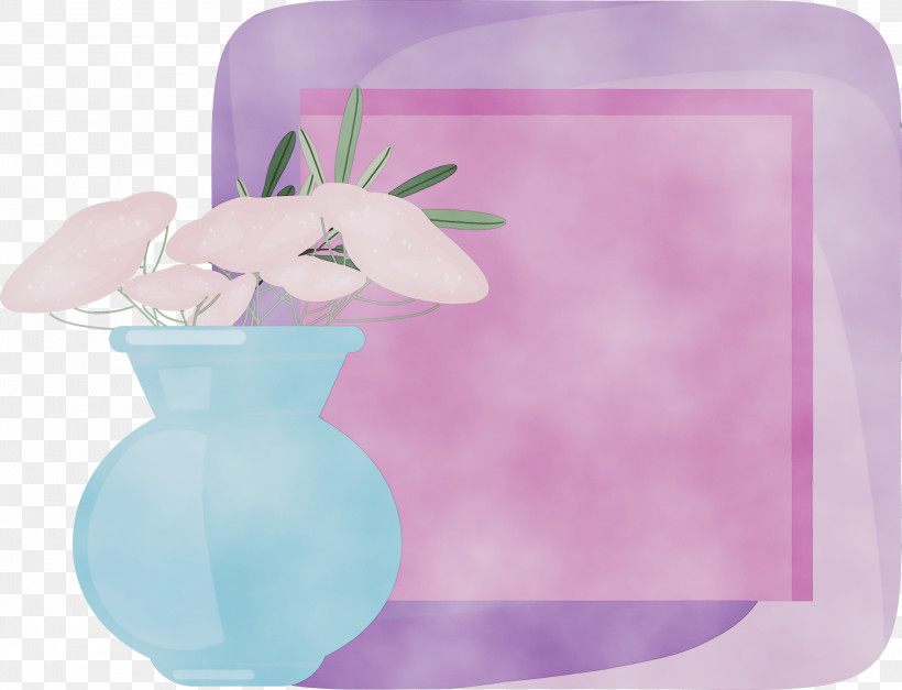 Lavender, PNG, 3000x2297px, Flower Photo Frame, Flower Frame, Lavender, Paint, Photo Frame Download Free