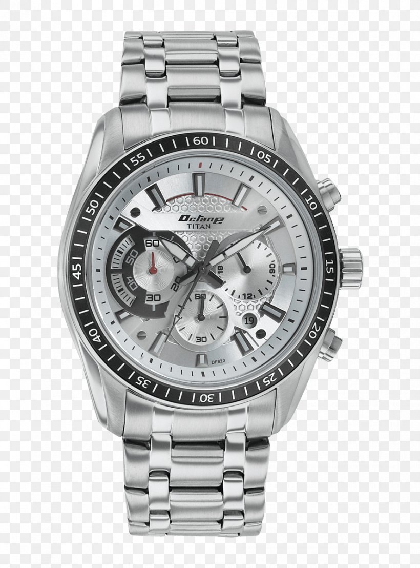 Silver Analog Watch Titan Company Clock, PNG, 888x1200px, Silver, Analog Watch, Brand, Chronograph, Clock Download Free
