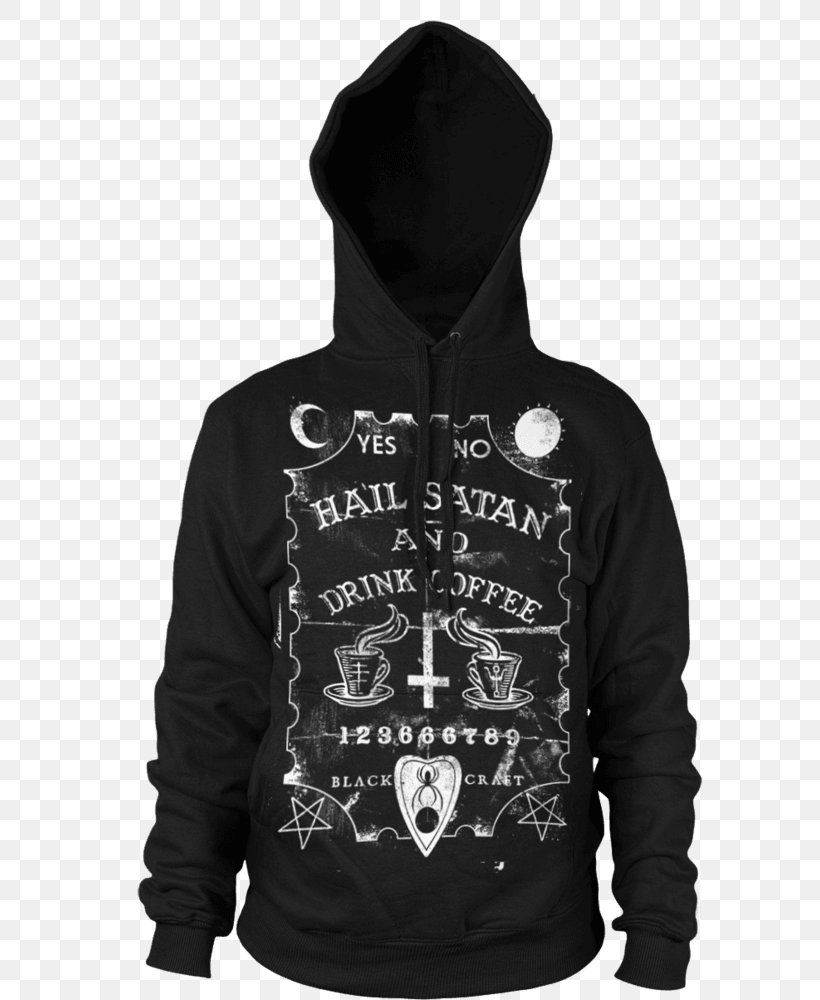 T-shirt Hoodie Satan Sweater, PNG, 608x1000px, Tshirt, Black, Blackcraft Cult, Brand, Clothing Download Free