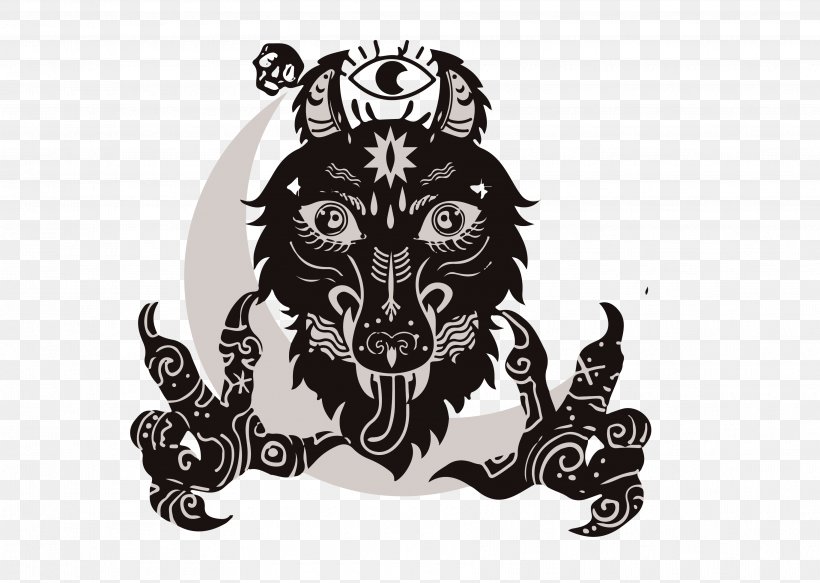 The Werewolves Of Millers Hollow Logo, PNG, 3555x2528px, The Werewolves Of Millers Hollow, Big Cats, Black, Black And White, Brand Download Free