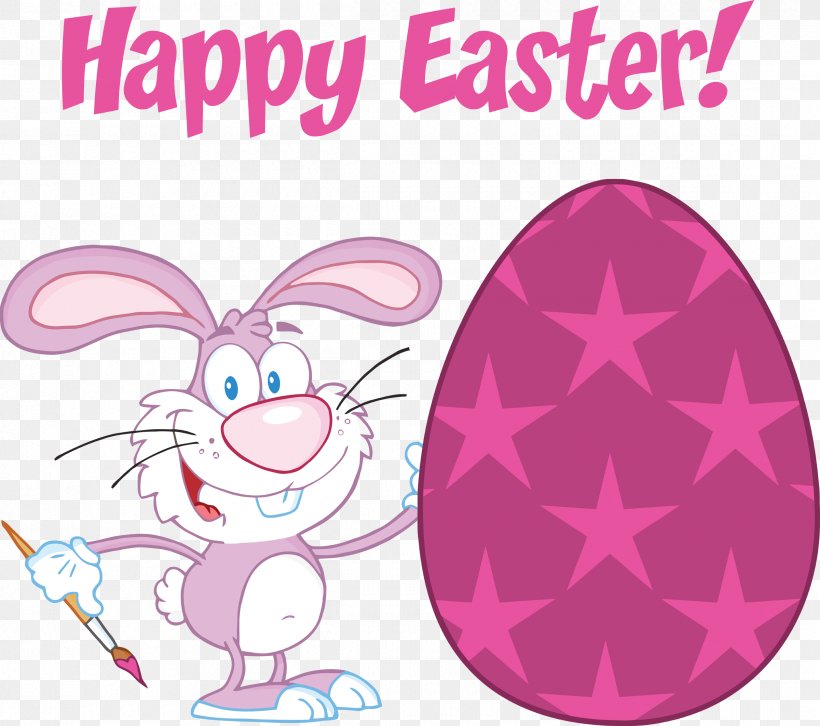 Easter Bunny Clip Art, PNG, 2400x2125px, Easter Bunny, Area, Cartoon, Domestic Rabbit, Drawing Download Free