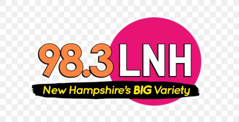 New Hampshire WLNH-FM FM Broadcasting Radio Logo, PNG, 640x420px, New Hampshire, Area, Brand, Fm Broadcasting, Gift Download Free