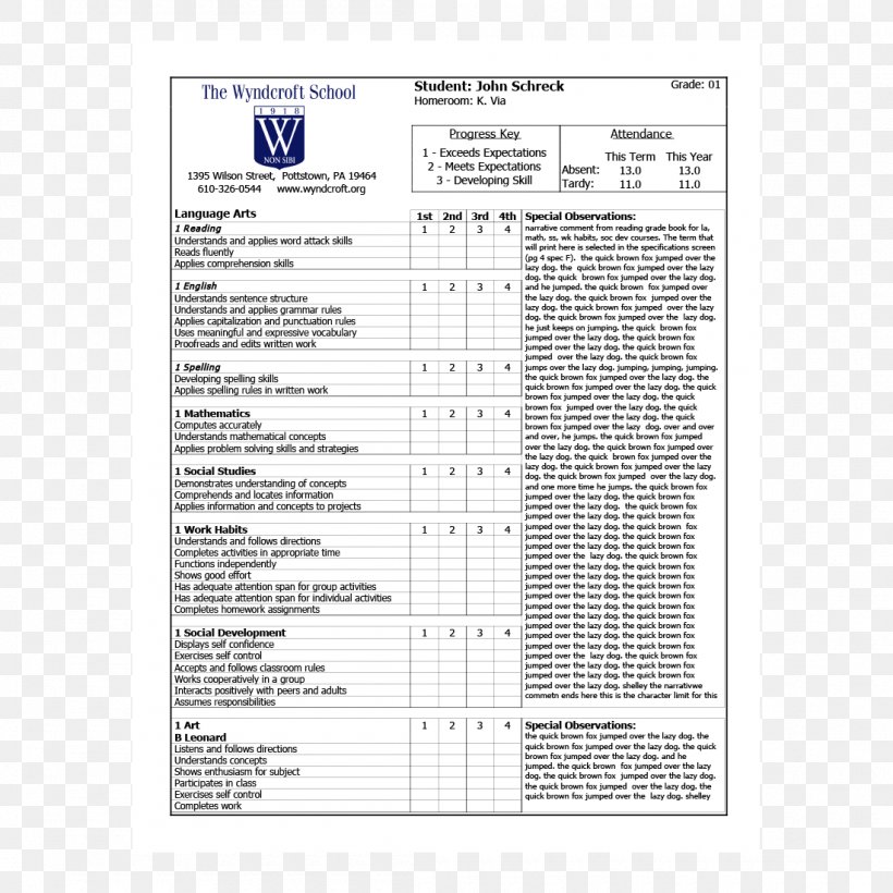Report Card Student Template Résumé School, PNG, 1100x1100px, Report Card, Area, Cover Letter, Diagram, Document Download Free