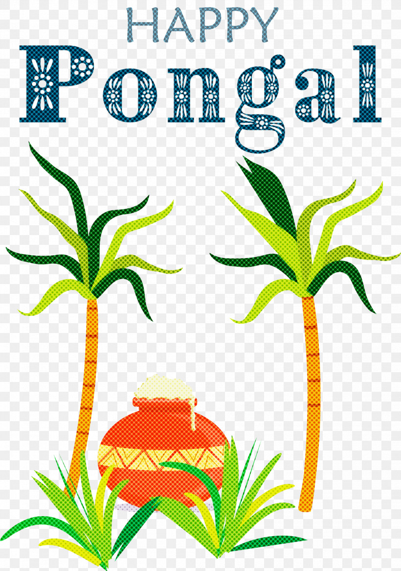 Happy Pongal Pongal, PNG, 2108x2999px, Happy Pongal, Arecales, Flora, Flower, Leaf Download Free