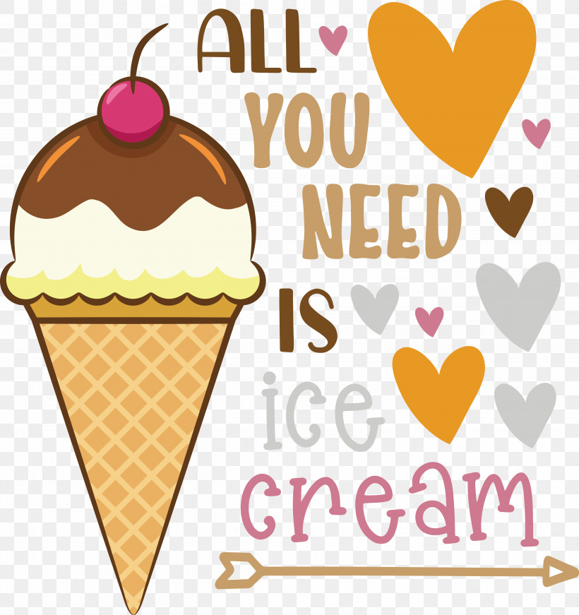Ice Cream, PNG, 5488x5831px, Ice Cream Cone, Battered Ice Cream, Cone, Cream, Geometry Download Free