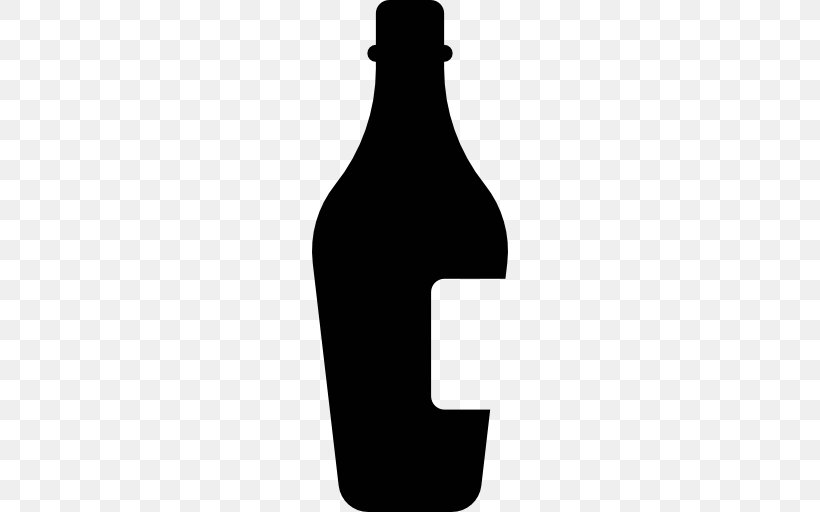 Tableware Black And White Silhouette, PNG, 512x512px, Food, Beer Bottle, Black And White, Bottle, Drinkware Download Free
