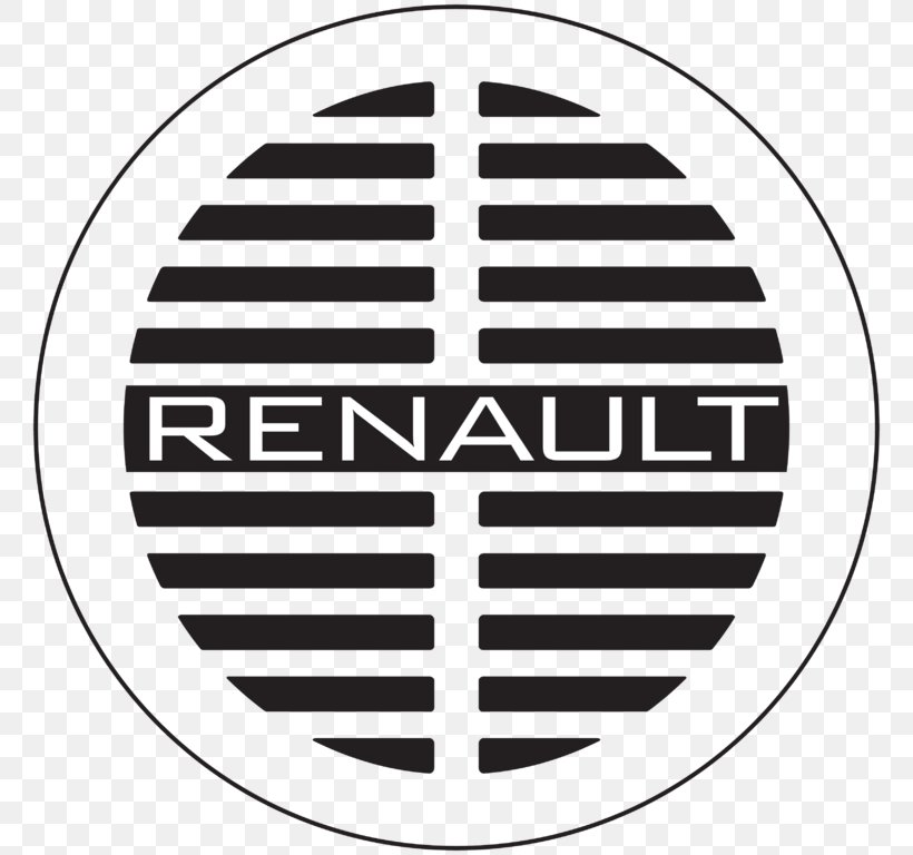 Renault Logo Emblem Brand, PNG, 768x768px, Renault, Area, Black And White, Brand, Emblem Download Free