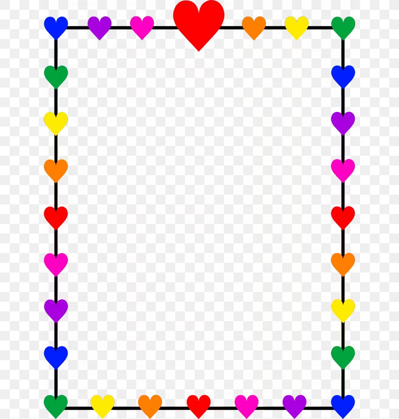 Right Border Of Heart Valentine's Day Clip Art, PNG, 640x861px, Heart, Area, Free Content, Love, Love Hearts Download Free