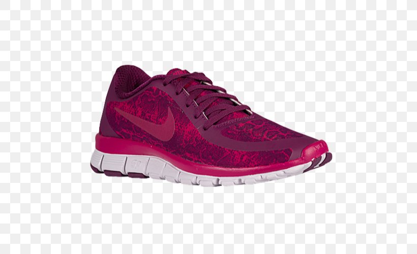 Sports Shoes Nike Free 5.0 V4 Print Womens Running Shoes ASICS, PNG, 500x500px, Sports Shoes, Adidas, Air Force 1, Asics, Athletic Shoe Download Free