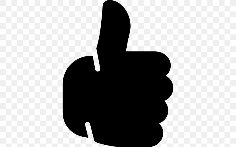 Thumb Signal Gesture, PNG, 512x512px, Thumb Signal, Black, Black And White, Facebook Like Button, Finger Download Free