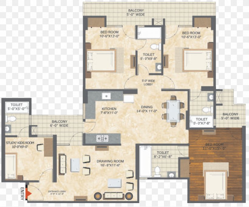 LandCraft GolfLinks Apartment Floor Plan LandCraft Developers Private Limited National Highway 24, PNG, 1771x1471px, Apartment, Facade, Floor, Floor Plan, Foot Download Free