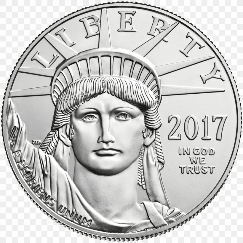 Perth Mint American Platinum Eagle Platinum Coin Bullion Coin, PNG, 900x900px, Perth Mint, American Gold Eagle, American Platinum Eagle, Black And White, Bullion Download Free