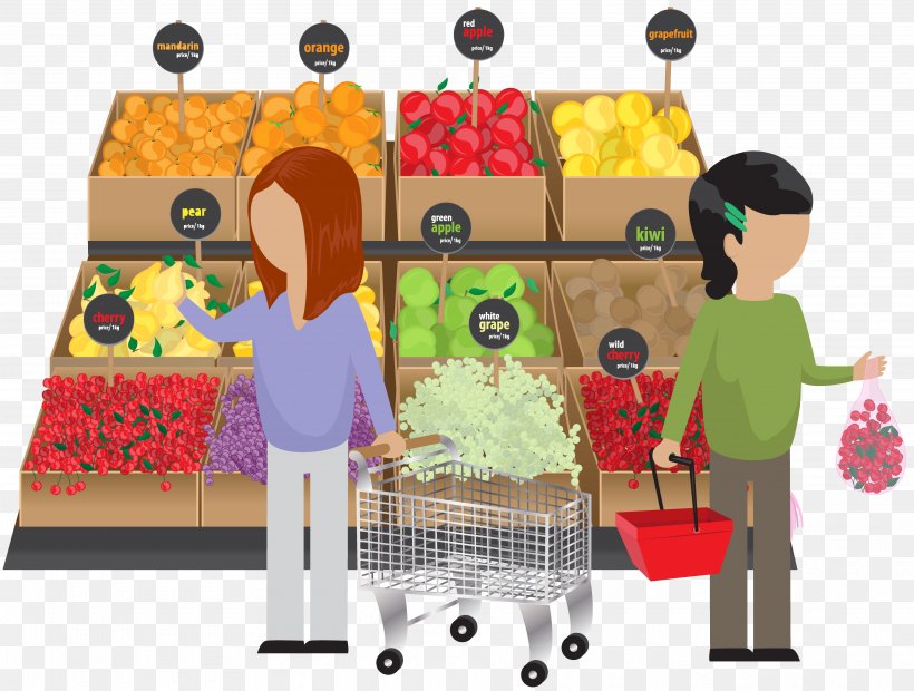 Supermarket Royalty-free, PNG, 3840x2905px, Supermarket, Aditya Birla Retail Limited, Art, Cartoon, Frozen Food Download Free