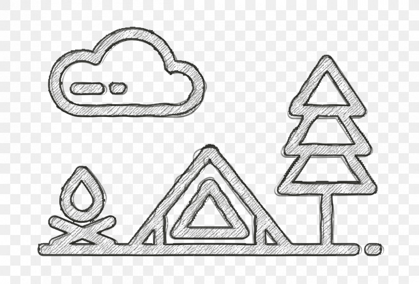 Camping Outdoor Icon Tent Icon Camp Icon, PNG, 1250x848px, Camping Outdoor Icon, Camp Icon, Line, Line Art, Symbol Download Free