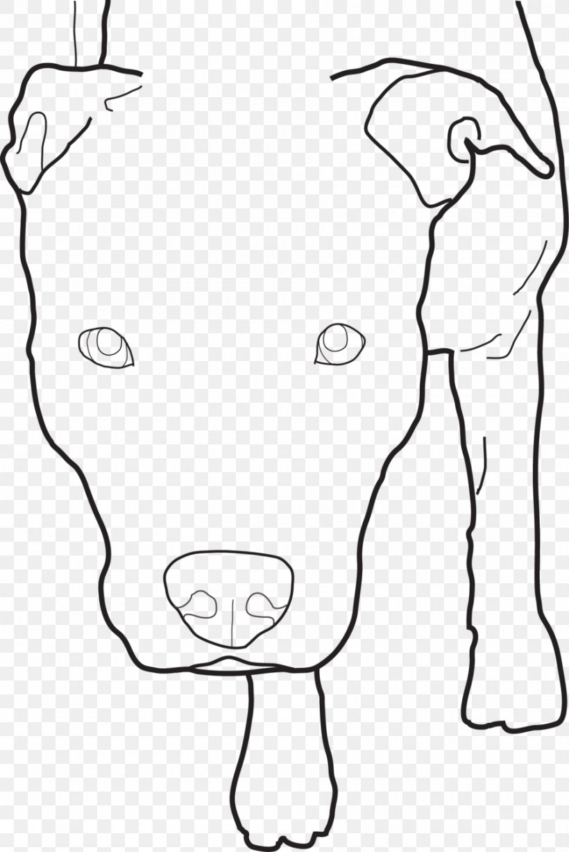 American Pit Bull Terrier Line Art Drawing Sketch, PNG, 900x1347px, Watercolor, Cartoon, Flower, Frame, Heart Download Free