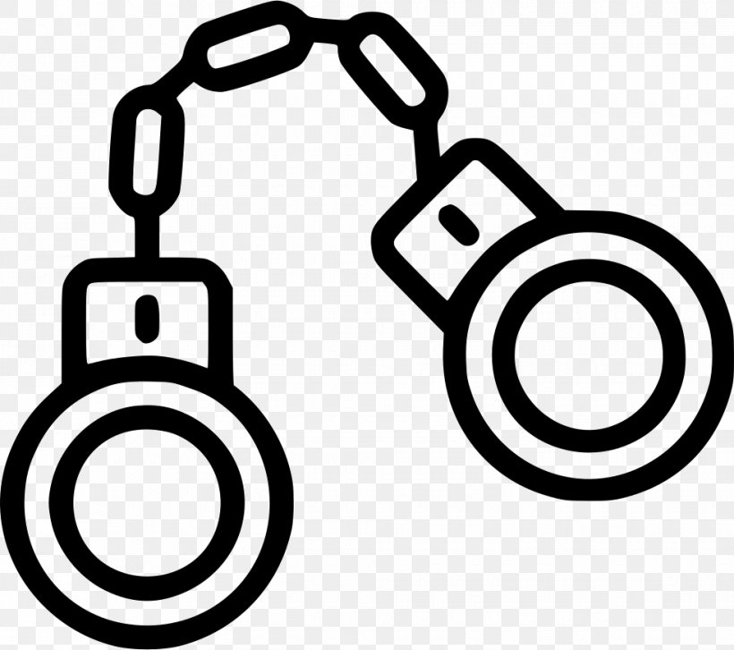 Police Officer Handcuffs Prison, PNG, 980x868px, Police, Area, Arrest, Auto Part, Black And White Download Free