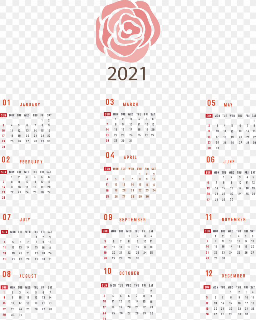 Printable 2021 Yearly Calendar 2021 Yearly Calendar, PNG, 2404x3000px, 2021 Yearly Calendar, Academic Term, Calendar Date, Calendar System, Campus Download Free