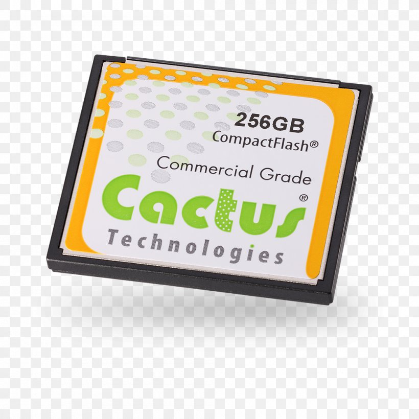 Cactus 256MB Industrial Camera Compact Flash CF Card 256 MB (Bulk) Font Product Brand CompactFlash, PNG, 1000x1000px, Brand, Camera, Compactflash, Electronic Device, Electronics Accessory Download Free