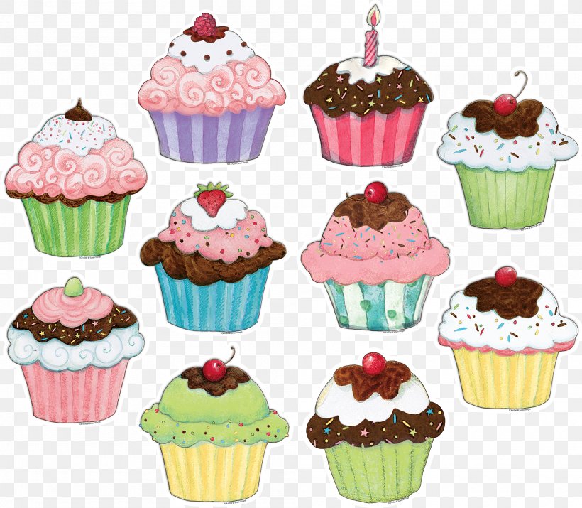 Cupcake Food Bulletin Board Clip Art, PNG, 2000x1744px, Cupcake, Baking, Baking Cup, Bulletin Board, Buttercream Download Free