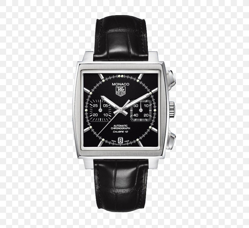 TAG Heuer Monaco Automatic Watch Chronograph, PNG, 750x750px, Tag Heuer Monaco, Automatic Watch, Brand, Bulova, Chronograph Download Free