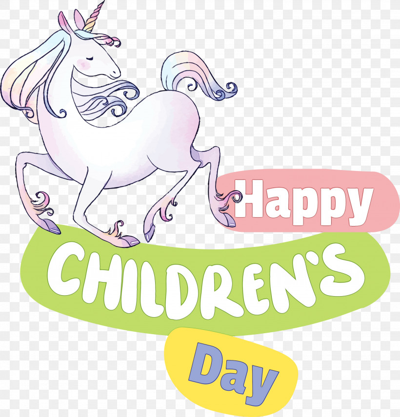 Horse Logo Cartoon Animal Figurine Meter, PNG, 2872x3000px, Childrens Day, Animal Figurine, Biology, Cartoon, Happy Childrens Day Download Free