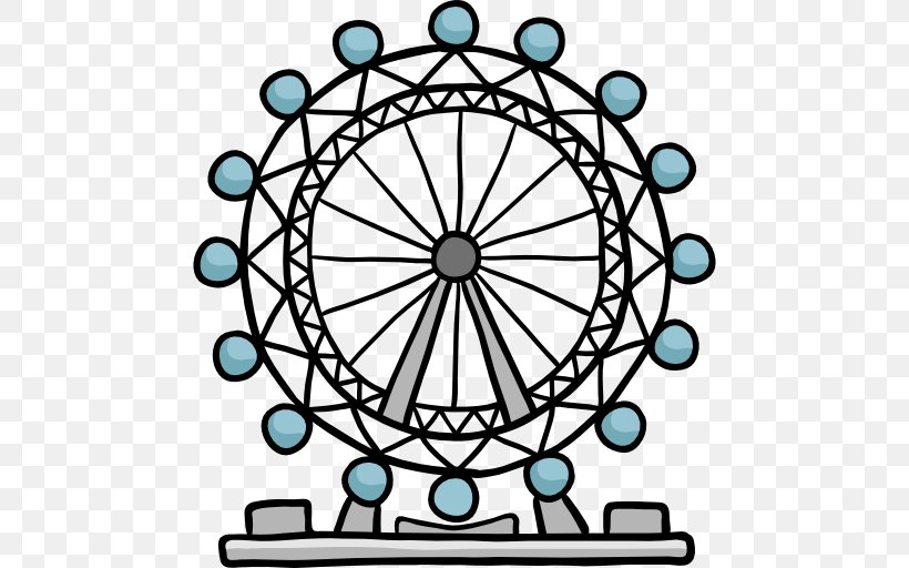 London Clip Art, PNG, 512x512px, London, Bicycle Part, Bicycle Wheel, Black And White, Ferris Wheel Download Free