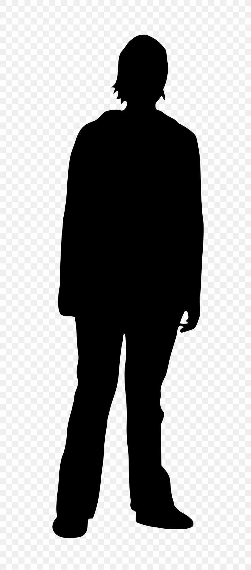 Silhouette Drawing Woman Clip Art, PNG, 2000x4540px, Silhouette, Black, Black And White, Drawing, Gentleman Download Free
