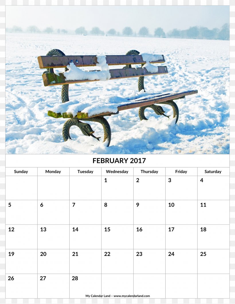 Snow Winter Calendar Bench Season, PNG, 2550x3300px, 2018, 2018 Mercedesbenz Cclass, Snow, Bench, Calendar Download Free
