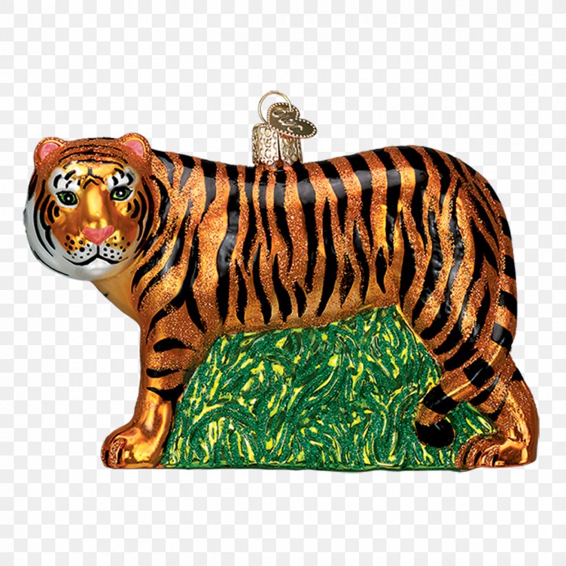 Tiger Cat Christmas Ornament Glass, PNG, 1200x1200px, Tiger, Animal, Animal Figure, Big Cat, Big Cats Download Free